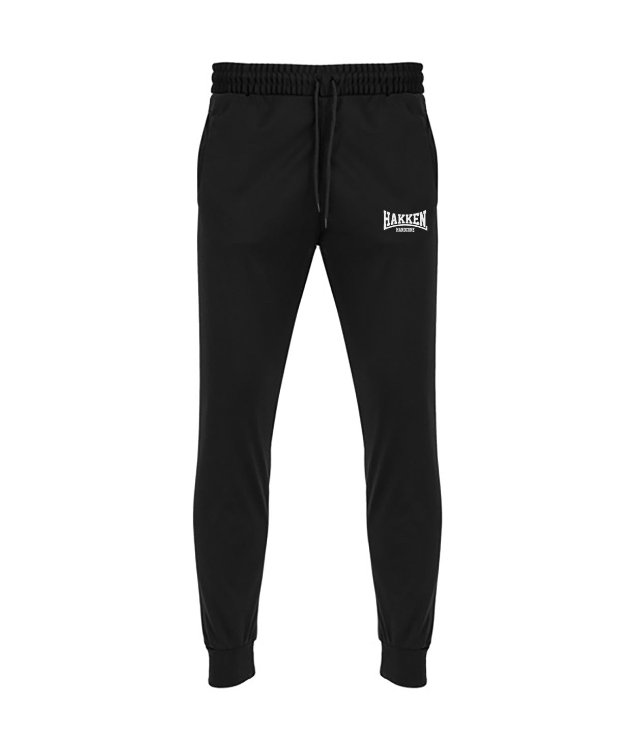 hakken hardcore track trousers black – full length